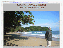 Tablet Screenshot of giorgiopacchioni.com